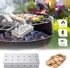 Räucherbox, Edelstahl BBQ Grill Smoker Box für Smoker, Produktbild-Vorschau 4