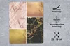 MuchoWow® Mauspad Mousepad Marmor - Luxus - Design 19x23 cm Produktbild-Vorschau 2