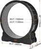 VEVOR Katzenlaufrad aus Holz, 110 cm großes Laufband für Produktbild-Vorschau 6