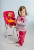 Židlička pro panenky vysoká kov/plast 33x26x60cm v sáčku Náhled obrázku produktu 5