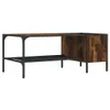 Couchtisch mit Regal Räuchereiche 100x51x40 cm Produktbild-Vorschau 6