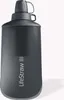A dark gray squeeze bottle with a black cap and a small loop on the cap. Produktbild-Vorschau