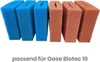 Ersatzschwamm Set für Oase Biotec 10 Teichfilter 3 x rot 3 Produktbild-Vorschau 1