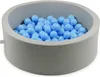 Spielbälle ø7cm 100Stk hellblau Produktbild-Vorschau 3