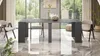 Dmora Consolle Allungabile Abicitren 51x90x78h cm Nero Anteprima dell’immagine prodotto 3