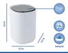 Müllbehälter FRINI, 1,5l, WENKO Produktbild-Vorschau 6