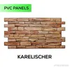 3D PVC stěnové panely / Karelské, 1 panel, břidlice | STM Náhled obrázku produktu 2