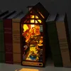 Topchances DIY Book Nook Kit, Kit maison de poupées Voir les images du produit 6