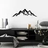 Wallity, Mountain - 5, Dekoratives Wandaccessoire aus Produktbild-Vorschau 1
