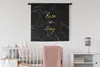 MuchoWow® Wandteppich Wandbehang Zitate - Sprichwörter - Produktbild-Vorschau 1