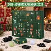 Golf Adventskalender Golf Kerst Countdown Kalender Kerst Productafbeelding-voorbeeld 4