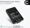 CELLONIC 1x Akku für Fernbedienung Kompatibel mit Autec LK Produktbild-Vorschau 2