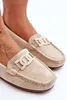 Damenmodische Wildleder-Mokassins Beige Rabell 36 Produktbild-Vorschau 9