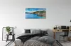 Glasbilder 120x60 Wandkunst Spanien Meerküste Berge Produktbild-Vorschau 3