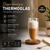 6x Latte Macchiato Gläser doppelwandig 450ml Cappuccino Produktbild-Vorschau 5