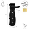 2 x WELLGRO Wand Fahrradhalter - Stahl Fahrrad Produktbild-Vorschau 4