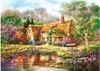Puzzle 3000 dielov Súmrak pri rybníku Woodgreen 300365 Náhľad obrázku produktu 2