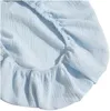 Blue Musselin Spannbettlaken 120x60cm Produktbild-Vorschau 3