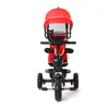 4 in 1 Baby-Dreirad Kinderdreirad Lenkstange Fahrrad Baby Produktbild-Vorschau 9
