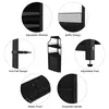 Armoire à vin d'angle avec étagère à vin amovible Armoire Voir les images du produit 5