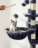 FEANDREA Kratzbaum, XXL Katzenbaum, 164 cm, rauchgrau Produktbild-Vorschau 3