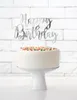 Tortenaufsatz „Happy Birthday“, silber, 22,5 cm Produktbild-Vorschau 10