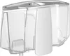 A clear, studio shot of a transparent water tank with a white accent piece. Anteprima dell’immagine prodotto