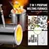 Zestaw pieców do topienia propanem SucceBuy 12 kg, podwójny Podgląd zdjęcia produktu 2