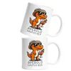Aperolo Saufus Rex Tasse Weiß Dinosaurier Sommergetränk Produktbild-Vorschau 2