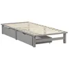 Homestyle4u Holzbett Palettenbett 90x200 mit mit Lattenrost Produktbild-Vorschau 10