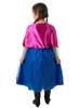 A young girl wearing a costume dress, seen from the back. Produktbild-Vorschau