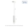 GU10 Strahler ''Madara Mini II'', 230V, IP20, 55x200mm, Produktbild-Vorschau 11