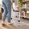 KADAX Tritthocker "Strom", Aluminiumschemel bis zu 150 kg Produktbild-Vorschau 4