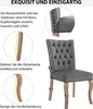 A diagrammatic marketing image showing details of a chair, with text descriptions and numbered callouts. Náhľad obrázku produktu