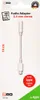 2GO Audio-adapter, stereo, Lightning, 20 cm, wit Productafbeelding-voorbeeld 2