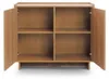 Kommode SUNA 98 cm Sideboard Karamell Eiche 2 Türen Produktbild-Vorschau 4