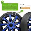 Auto Radkappen Radzierblenden 4er Set passend für alle Produktbild-Vorschau 3