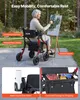 VEVOR 2-in-1 Rollator Faltbar mit Sitz, Leichter Gehwagen Produktbild-Vorschau 6