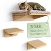 Knupis Katzen Kletterwand Set mit Katzenbett & 2X Produktbild-Vorschau 1