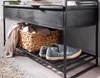 FineBuy Sitzbank mit Stauraum 90 cm Mango Massivholz Produktbild-Vorschau 5