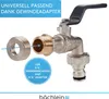 Bächlein Universal Wasserhahn für den Garten [anthrazit] - Produktbild-Vorschau 2