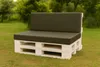 Palettenkissen-Set 120×80 x 120×40 cm Grün – Sitz- und Produktbild-Vorschau 5