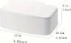 2x Feuchttuchbox Weiß – Schreibtisch-Tissue-Halter, Produktbild-Vorschau 2