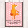 Mr. & Mrs. Panda Bild Fuchs Laterne DIN A2 - Rot Pastell - Produktbild-Vorschau 2