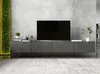 Szafka RTV Loft Wisząca Komoda RTV Industrialna Grafit MAT Podgląd zdjęcia produktu 3