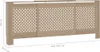 vidaXL Obudowa grzejnika z płyty MDF 205 cm Podgląd zdjęcia produktu 9