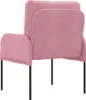 vidaXL Sofas mit Kissen 55cm Rosa Sperrholz Produktbild-Vorschau 6