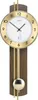 AMS Funk-Pendeluhr, Funkpendelwerk, 22x62x8cm, 5266/1 Produktbild-Vorschau 1