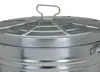 55L Oskartonne Aschetonne mit Deckel Mülltonne Abfalleimer Produktbild-Vorschau