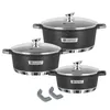 Scheffler Kochtopf Set Induktion 6-teilig,32/36/40cm Töpfe Produktbild-Vorschau 2